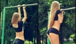 1ª Mulher a passar todos os obstáculos desta prova