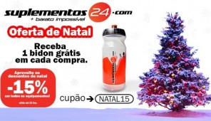 Feliz Natal - Grátis bidon de ciclismo em todas as encomendas