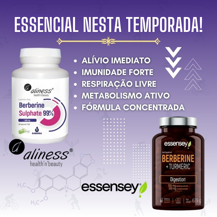 Berberina - Defesa Natural Contra Alergias